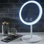 Miroir de maquillage avec ventilateur