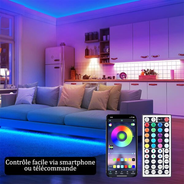 LED Swiss Autocollante 5 mètres – Image 2