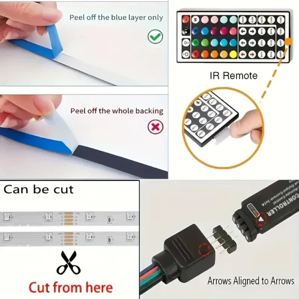 LED Swiss Autocollante 5 mètres – Image 6