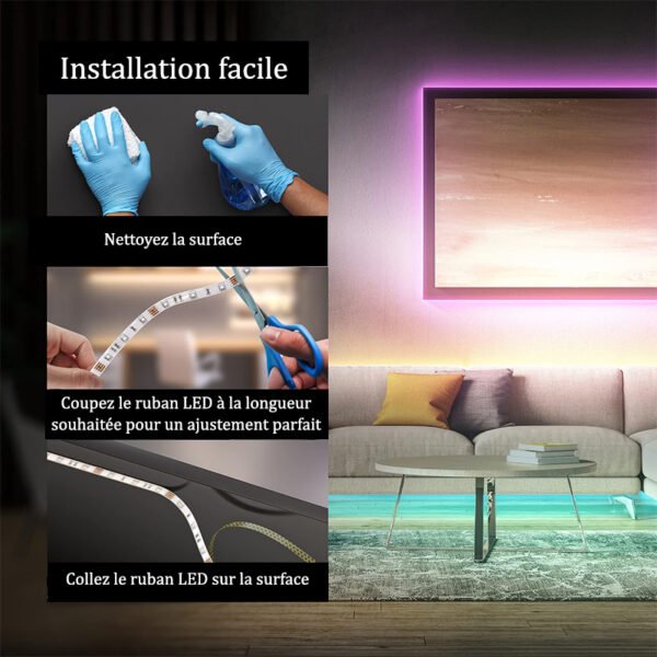 LED Swiss Autocollante 5 mètres – Image 5